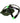 FATSAC 25 Wake Surf Rope  Handle Combo - Green  Black [M1035-C]