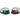 Perko Red/Green Horizontal Mount Side Lights - Pair - Chrome Plated Zinc [0648DP0CHR]