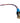 Bluewater 22mm Push Button Switch - Off/(On)/(On) Double Momentary Contact - Blue/Green/Red LED - 1' Lead [9059-2123-1]