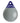 Polyform A-Series Buoy - 11" x 15" Diameter - A-1 - Grey [A-1 GREY]