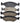 Load Rite by Knott Brake Pads 10  12" Disc Full Axle 2 Sets Inner  Outer [4265.65K]