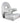 Springfield Center Console Helm Flip-Up - White/White [1042035-W]