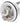 Whitecap Compression Handle - Nylon White/Stainless Steel - Locking [6228WC]