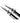 C.E. Smith Gen3 Center Rigger Pole - Black - 2-Section - 12 [56561]