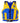 Mustang Youth Reflex Foam Vest - Yellow/Royal Blue [MV7030-220-0-216]