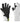 Mustang Traction UV Open Finger Gloves - White  Black - XL [MA6007-267-XL-267]