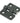 Whitecap Butt Hinge - Black Nylon - 1-1/2" x 1-3/8" [S-3034]