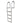 Dock Edge Fixed Eco - Weld Free Aluminum 4-Step Dock Ladder [2074-F]