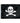 Taylor Made 12" x 18" Jolly Roger Novelty Flag [1818]