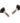 Taylor Made Bimini Hinge Thumb Screws Black - Pair [11736]