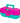 Plano Youth Mermaid Tackle Box - Pink/Turquoise [500102]