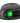 Attwood LightArmor Deck Mount Navigation Light - Black Composite - Starboard (green) - 2NM [NV2012PBG-7]