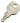 Whitecap Compression Handle Replacement Key [6228KEY]