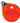 Taylor Made 9" Tuff End Inflatable Vinyl Buoy - Orange [61140]