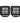 HEISE 3" 4 LED Cube Light - 2-Pack [HE-ICL2PK]