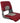 Springfield Skipper Standard Seat Fold Down - Grey/Red [1061018]