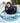 Aqua Leisure 43" Pipeline Sno Clear Top Racer Sno-Tube - Cool Blue Plaid [PST13365S2]