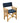 Whitecap Directors Chair II w/Navy Cushion - Teak [61052]